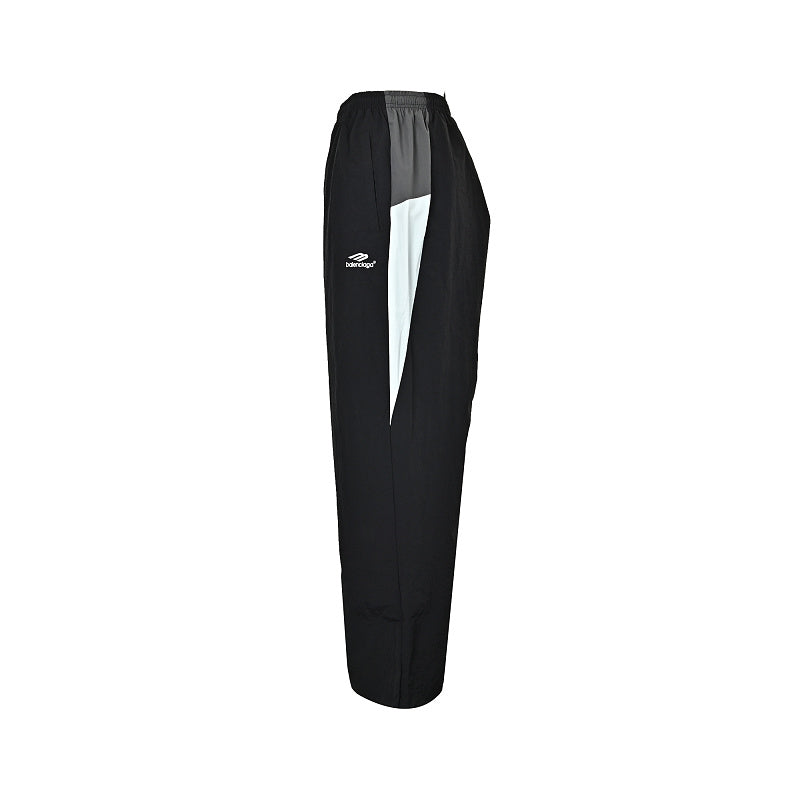 Exclusive Balenciaga Cotton Pants with Glass-Fiber Trim — 46 — Front View