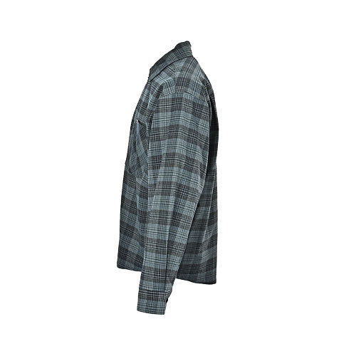 Exclusive Balenciaga Cotton Shirt with Glass-Fiber Trim — XS — Side View