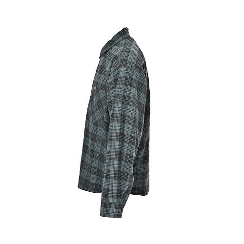 Exclusive Balenciaga Glass-Fibre Trim Cotton Shirt — XS — Side View