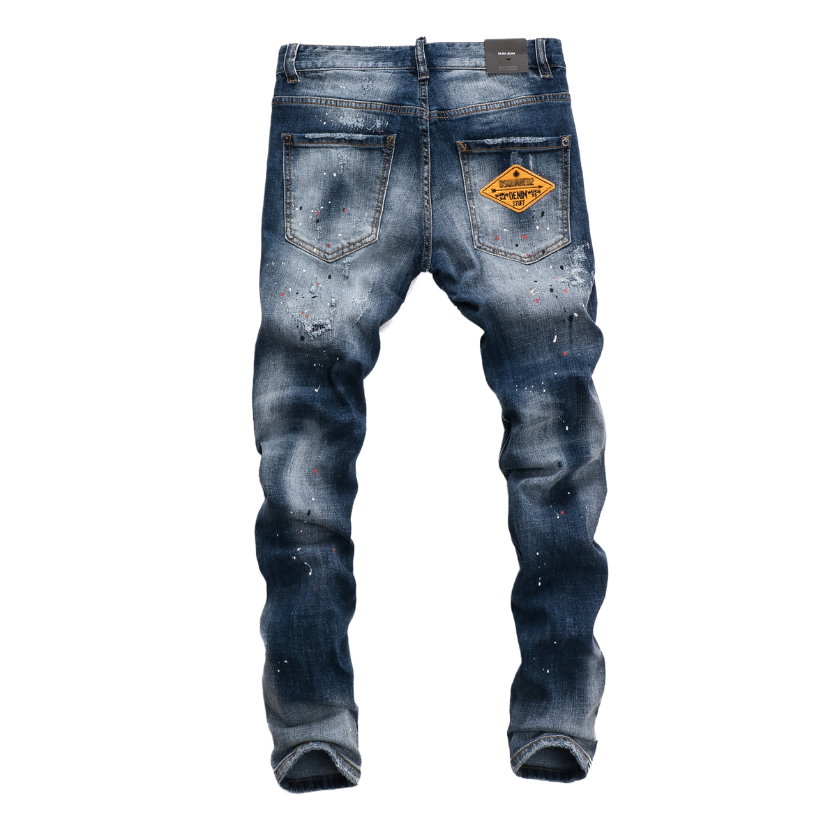 Exclusive dsquared2  Washed Holes Jeans — 28 — Back View
