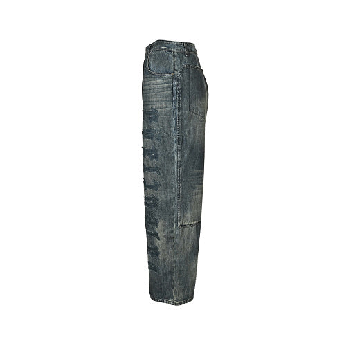 Exclusive Balenciaga Cotton Pants — S — Side View