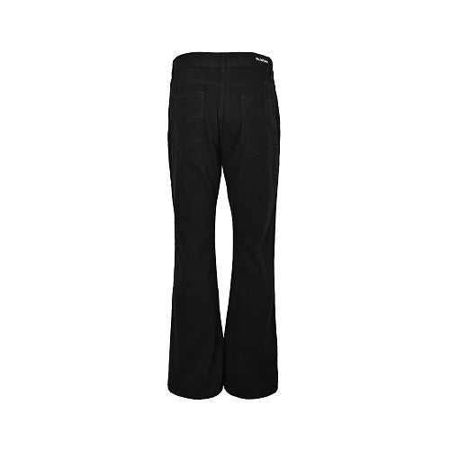 Exclusive Balenciaga Embellished Cotton Pants — 28 — Back View