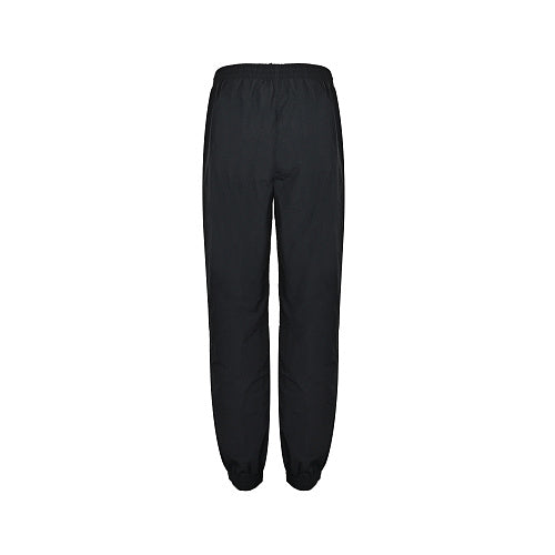 Exclusive Balenciaga Cotton Trousers with Glass Fibre Trim — XS — Back View