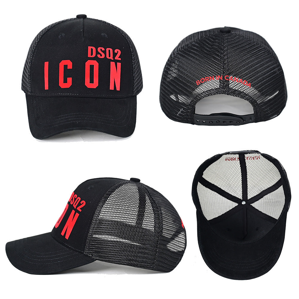 Exclusive dsquared2 2026 Man Hat — Black — Detail View