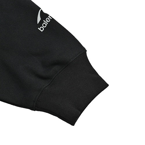 Exclusive Balenciaga Printed Cotton Hoodie — S — Top View