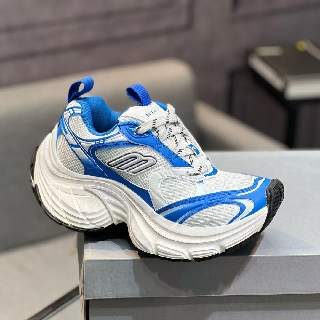 Exclusive Balenciaga Runway Style Couple's Style Shoe — Style 1 — Size 36 — Back View