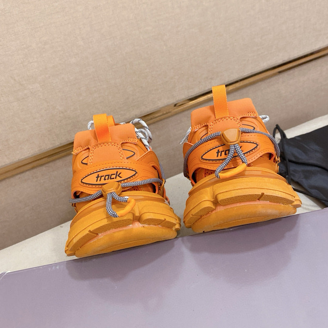 Exclusive Balenciaga Distressed Vintage Shoes — Style 1 — Size 36 — Back View