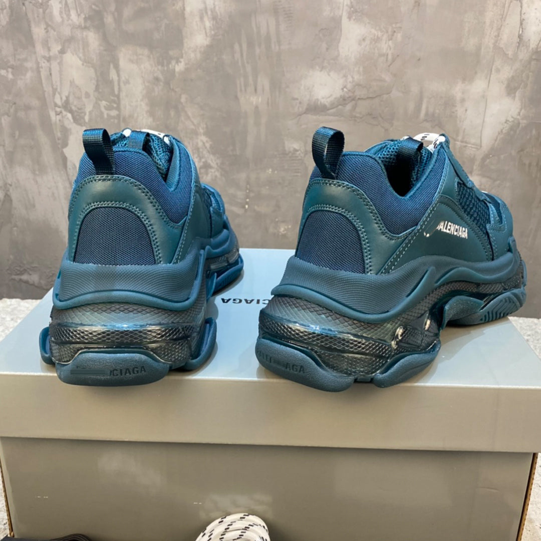 Exclusive Balenciaga Limited Edition Couple Style Thick Sole Shoe — Style 1 — Size 36 — Back View