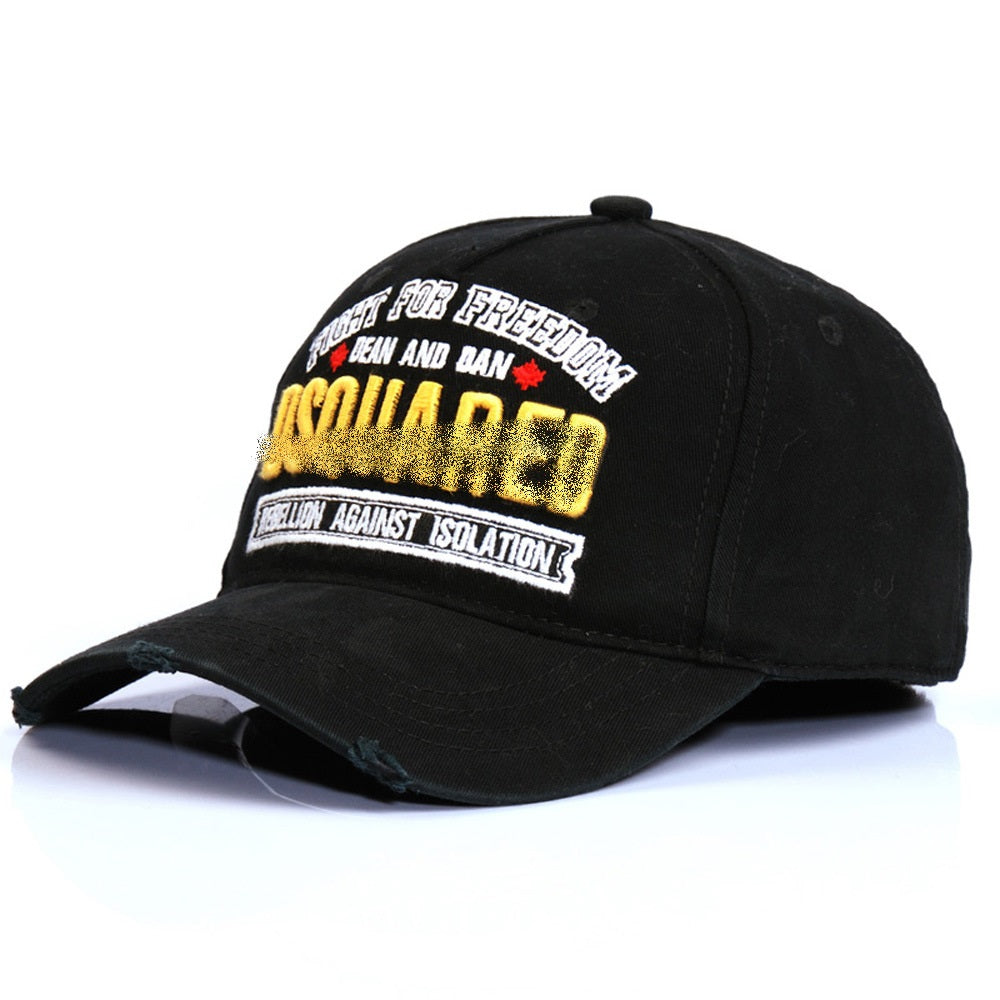Exclusive dsquared2 2026 Man Hat — Black — Side View