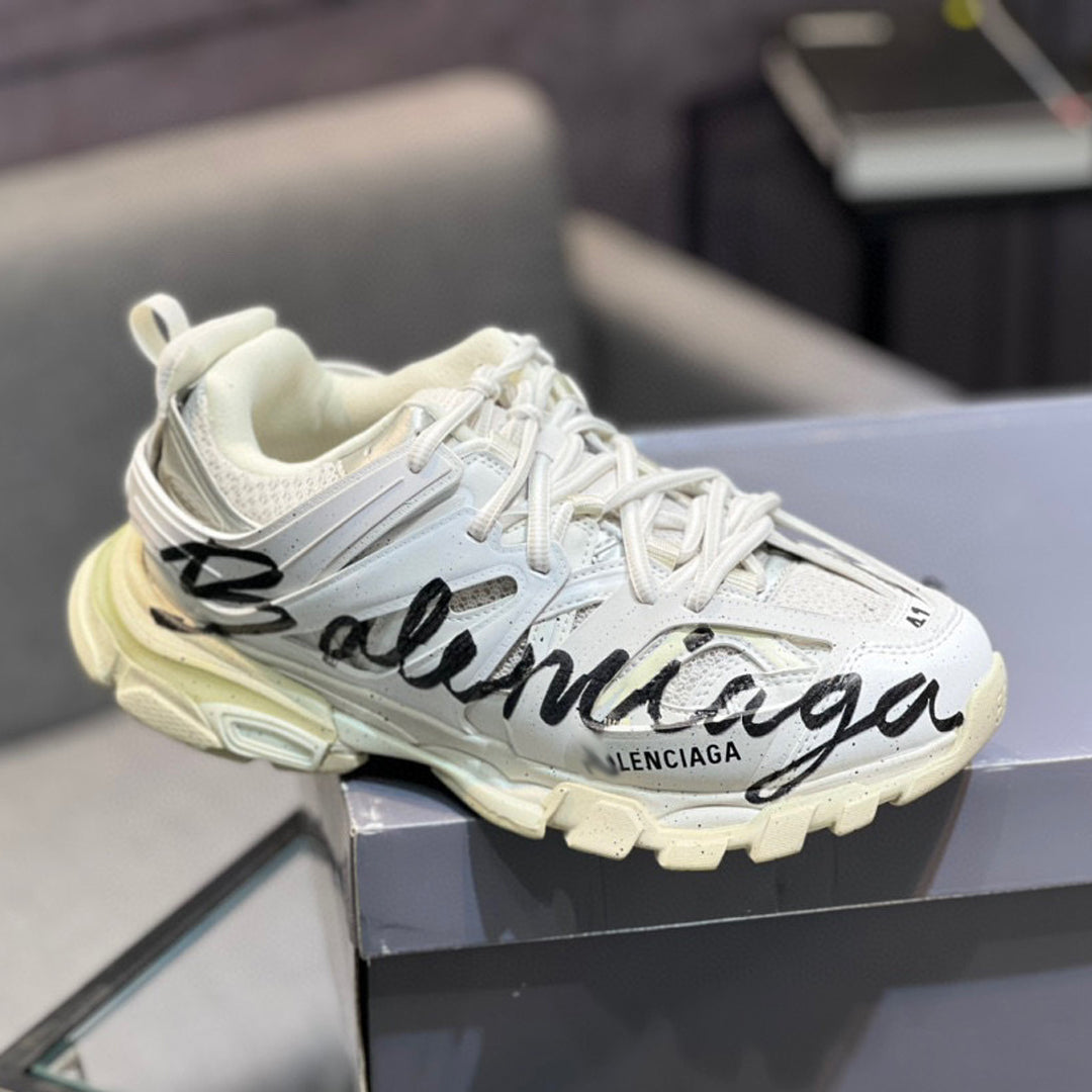 Exclusive Balenciaga Limited Edition Couple's Style Shoe — Style 1 — Size 36 — Back View