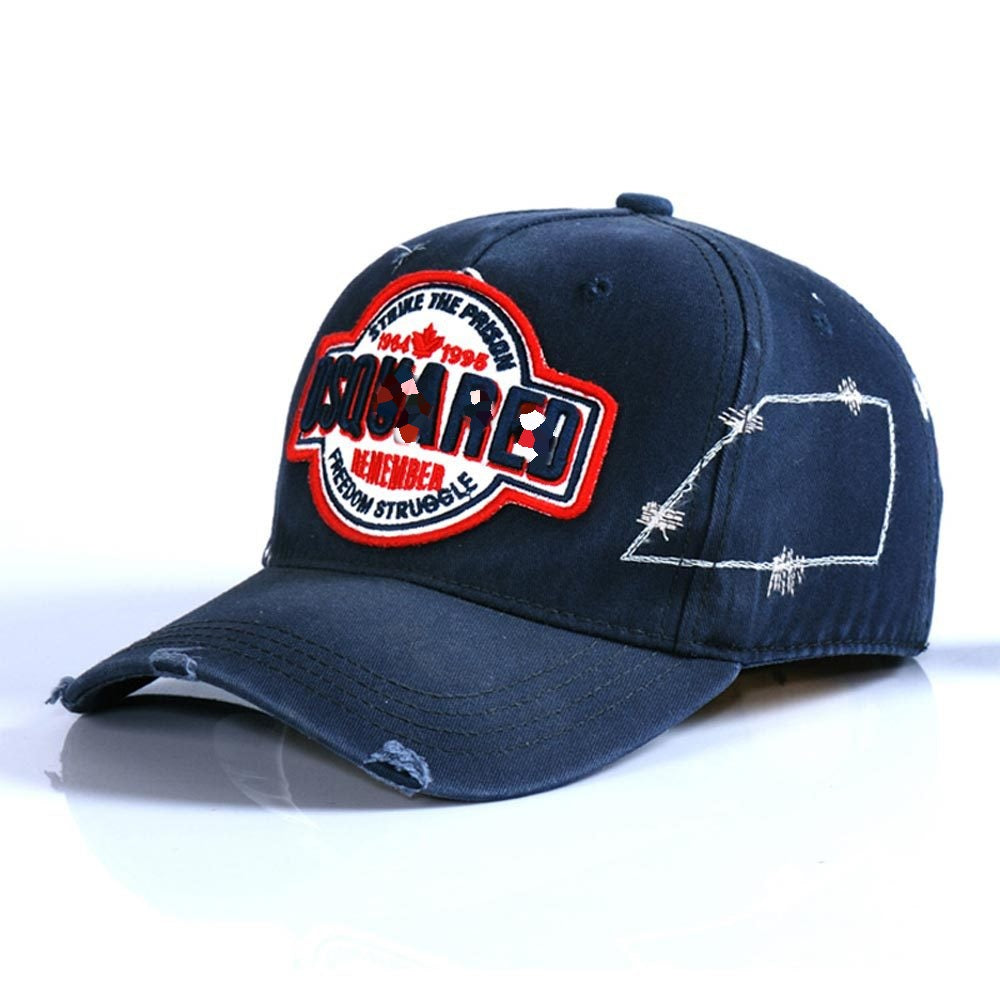 Exclusive dsquared2 2026 Man Hat — Blue — Side View