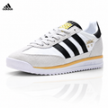 Exclusive Adidas SL 72 White Black Retro Sneakers — EU 36 / US M4 / W5.5 / 23CM — Front View