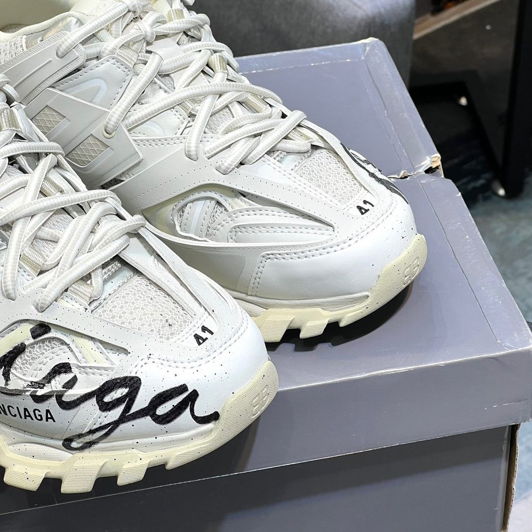 Exclusive Balenciaga Limited Edition Couple's Style Shoe — Style 1 — Size 36 — Detail View