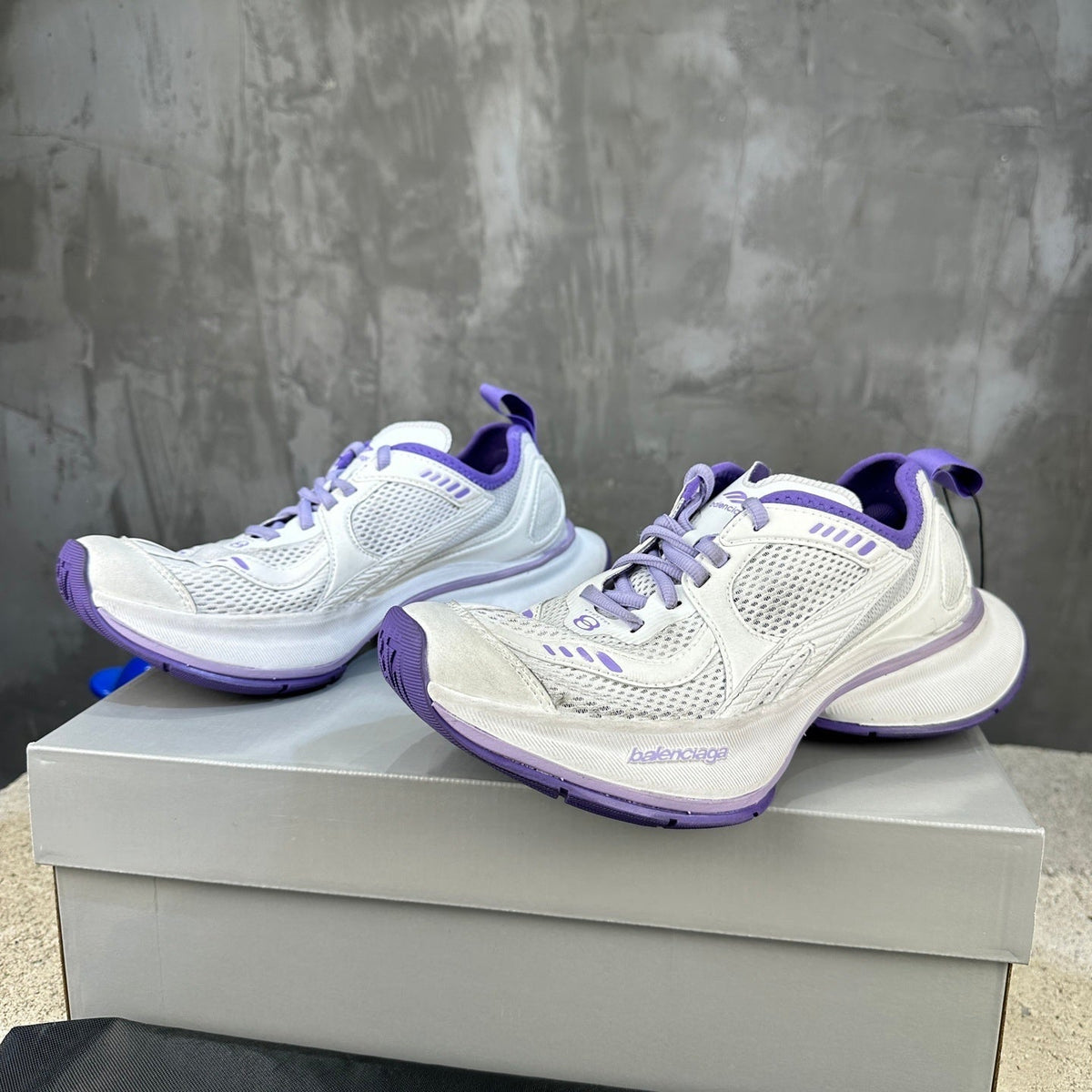 Exclusive Balenciaga Limited Edition Couple's Style Shoe — Style 1 — Size 36 — Detail View