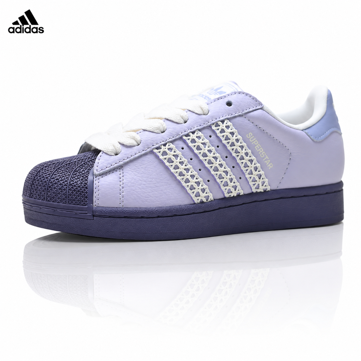 Exclusive Adidas Superstar Sneakers — EU 36 / US M4 / W5.5 / 23CM — Front View