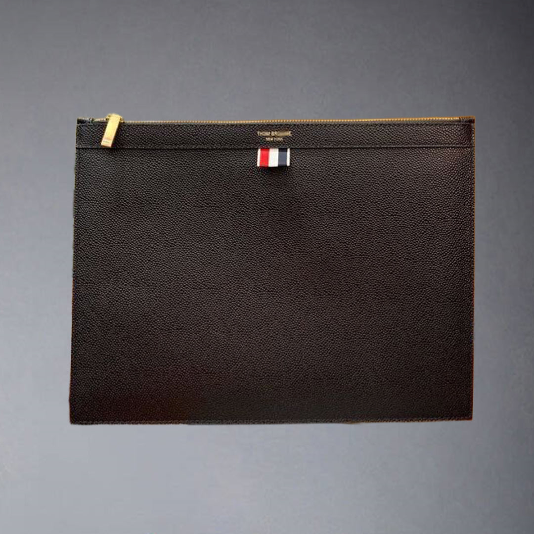 Exclusive 2025 Top-grade cowhide clutch — 35CM*25CM — Front View
