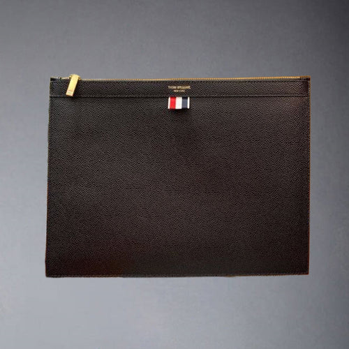 Exclusive 2025 Top-grade cowhide clutch — 35CM*25CM — Front View