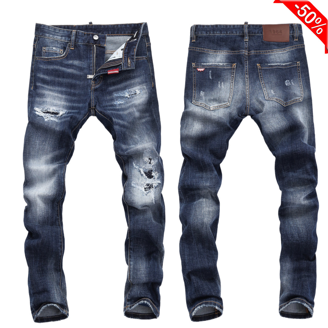 Exclusive dsquared2  New Man Hole Jeans — 28 — Front View