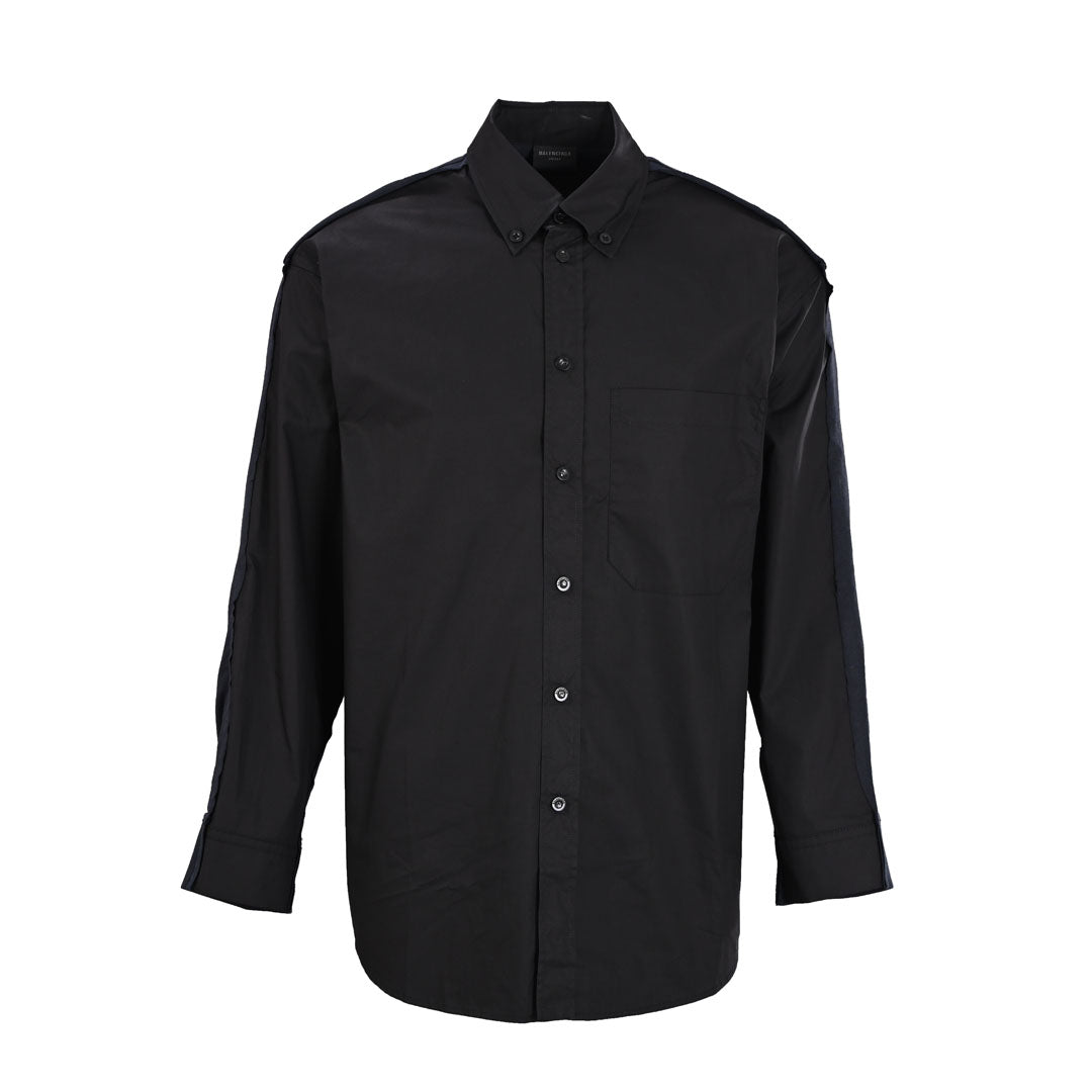 Exclusive 2026SS Plaid Long-Sleeve Shirt — S — Front View