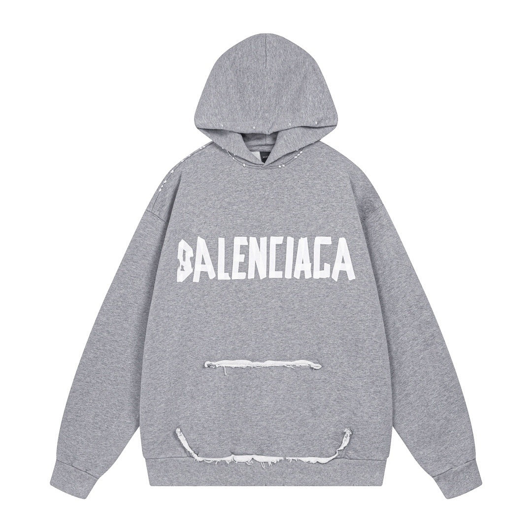Exclusive Balenciaga Sweatshirt Couples — XS — Front View