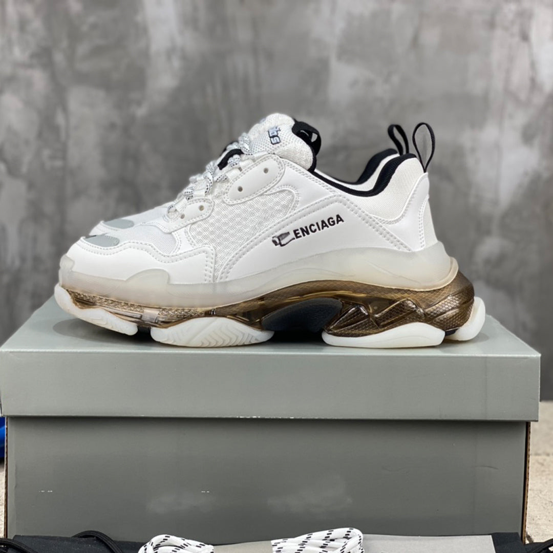 Exclusive Balenciaga Limited Edition Couple Style Thick Sole Shoe — Style 1 — Size 36 — Side View