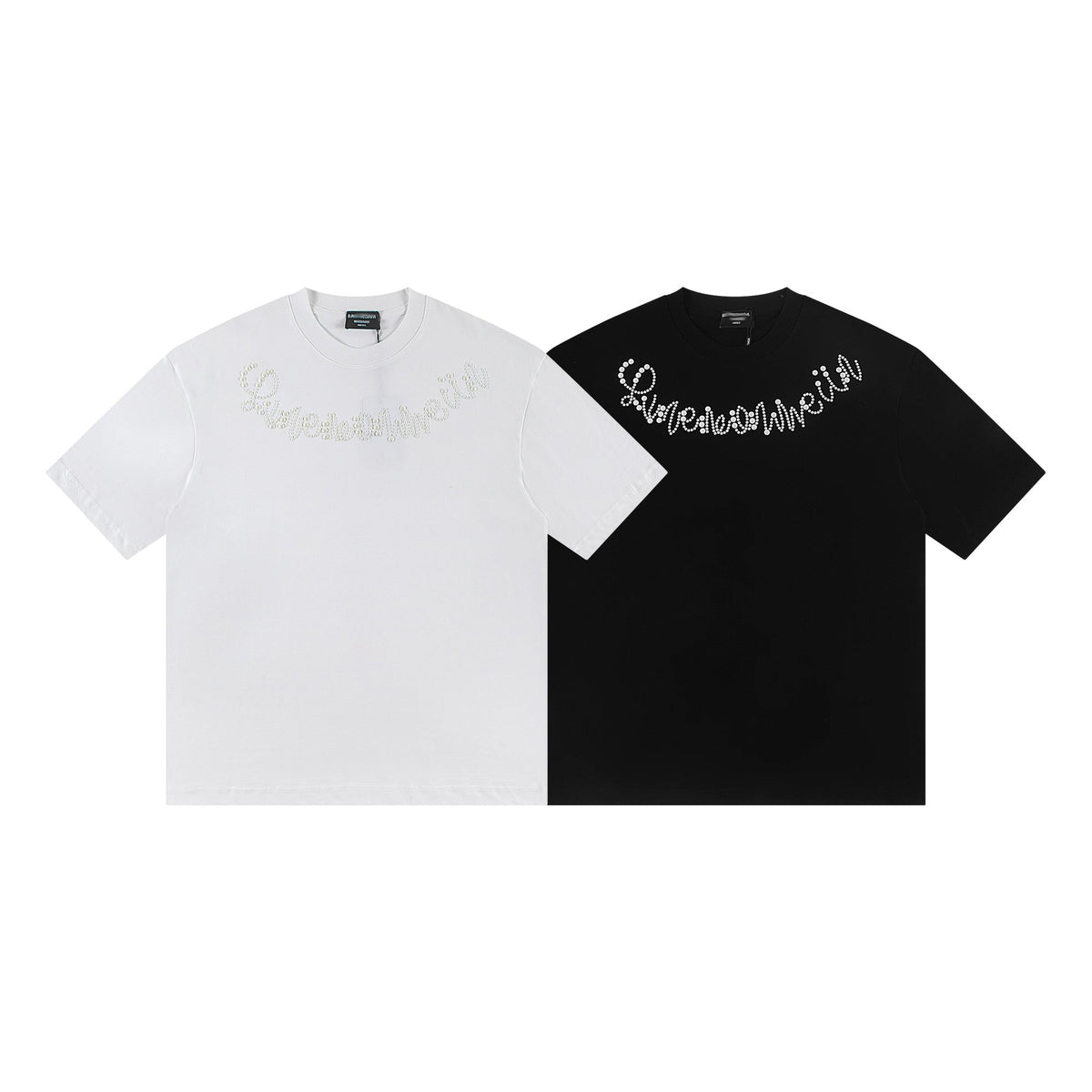 Exclusive Balenciaga  Limited T-shirt — Black — Size S — Front View