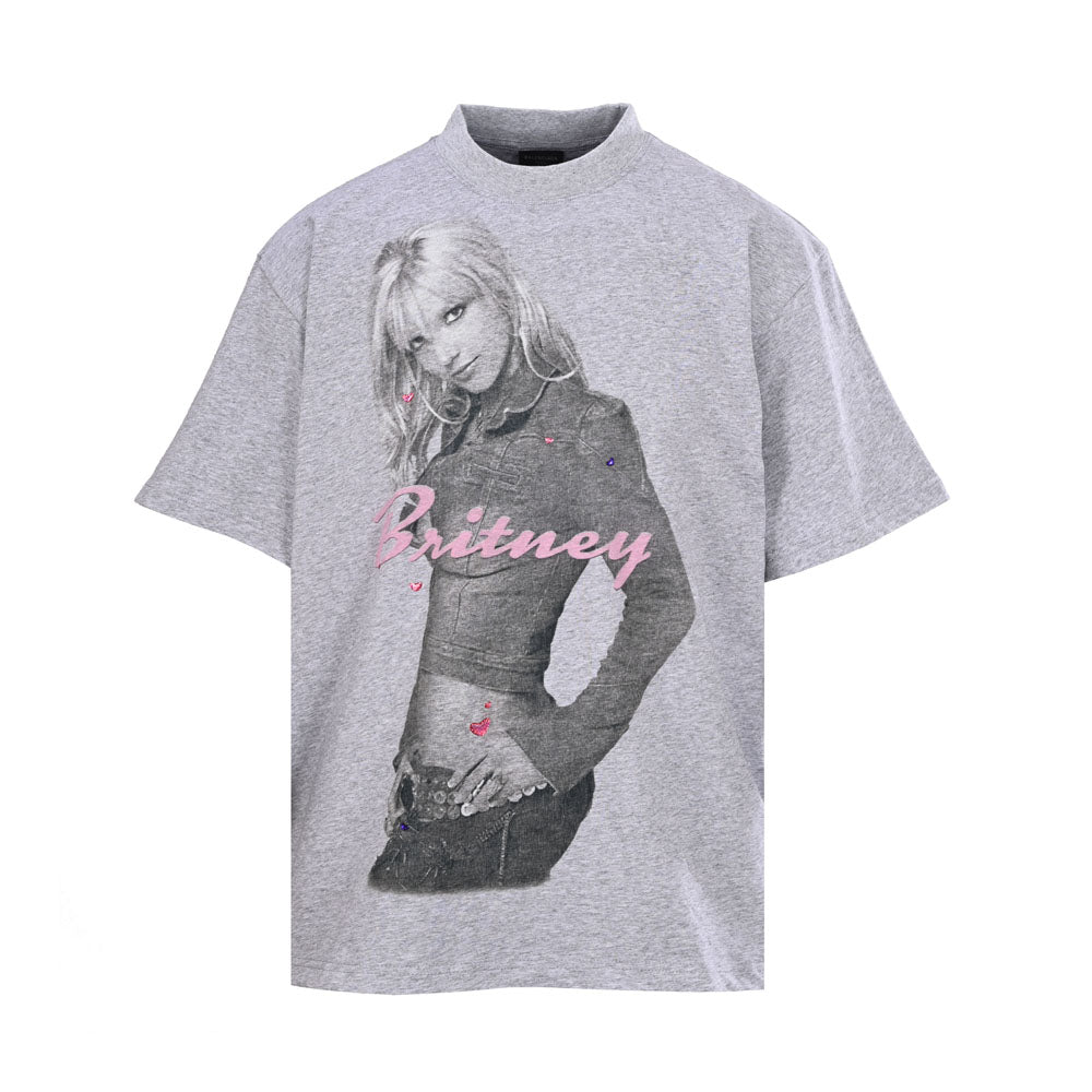 Exclusive Balenciaga Fashionable T-shirt — XS — Front View