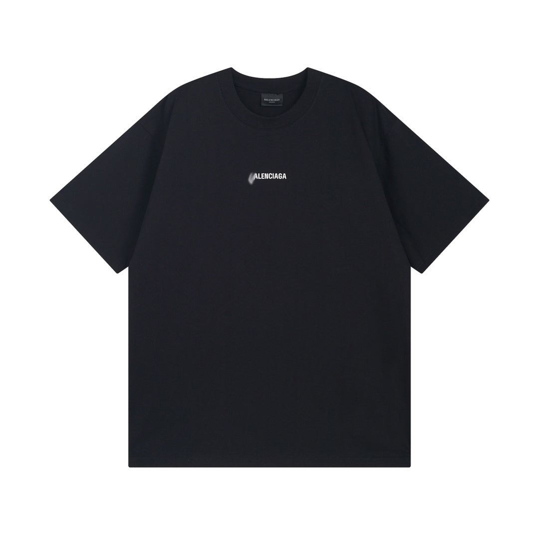 Exclusive Balenciaga  Classic LOGO T-shirt — Black — Size XS — Detail View