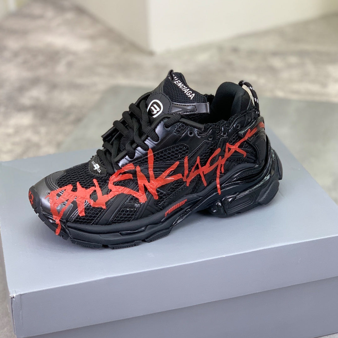 Exclusive Balenciaga Thick Sole Couple's Style Shoe — Style 1 — Size 36 — Side View