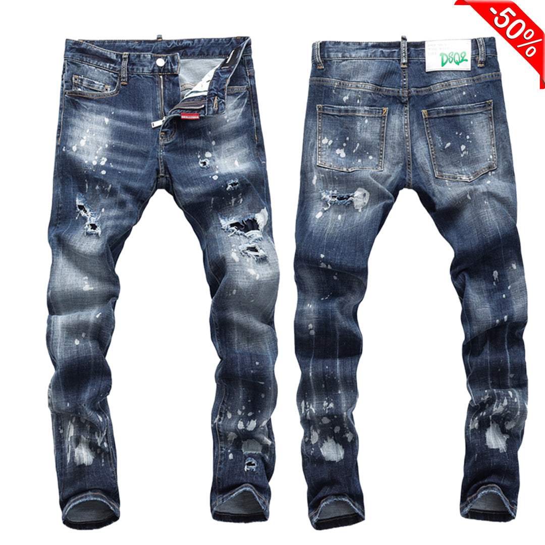Exclusive dsquared2  New Hole Jeans — 28 — Front View