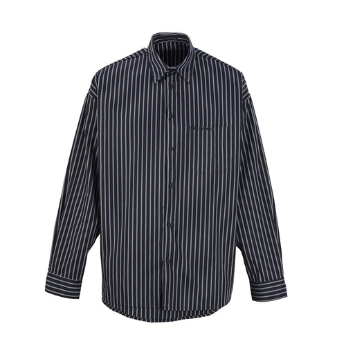 Exclusive 2026SS Plaid Long-Sleeve Shirt — S — Front View