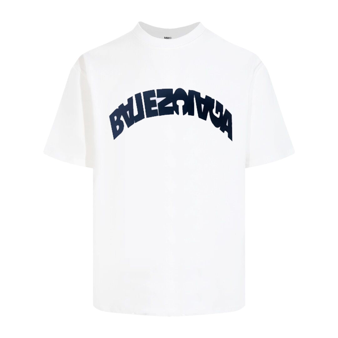 Exclusive Balenciaga Man T-shirt — Black — Size S — Front View