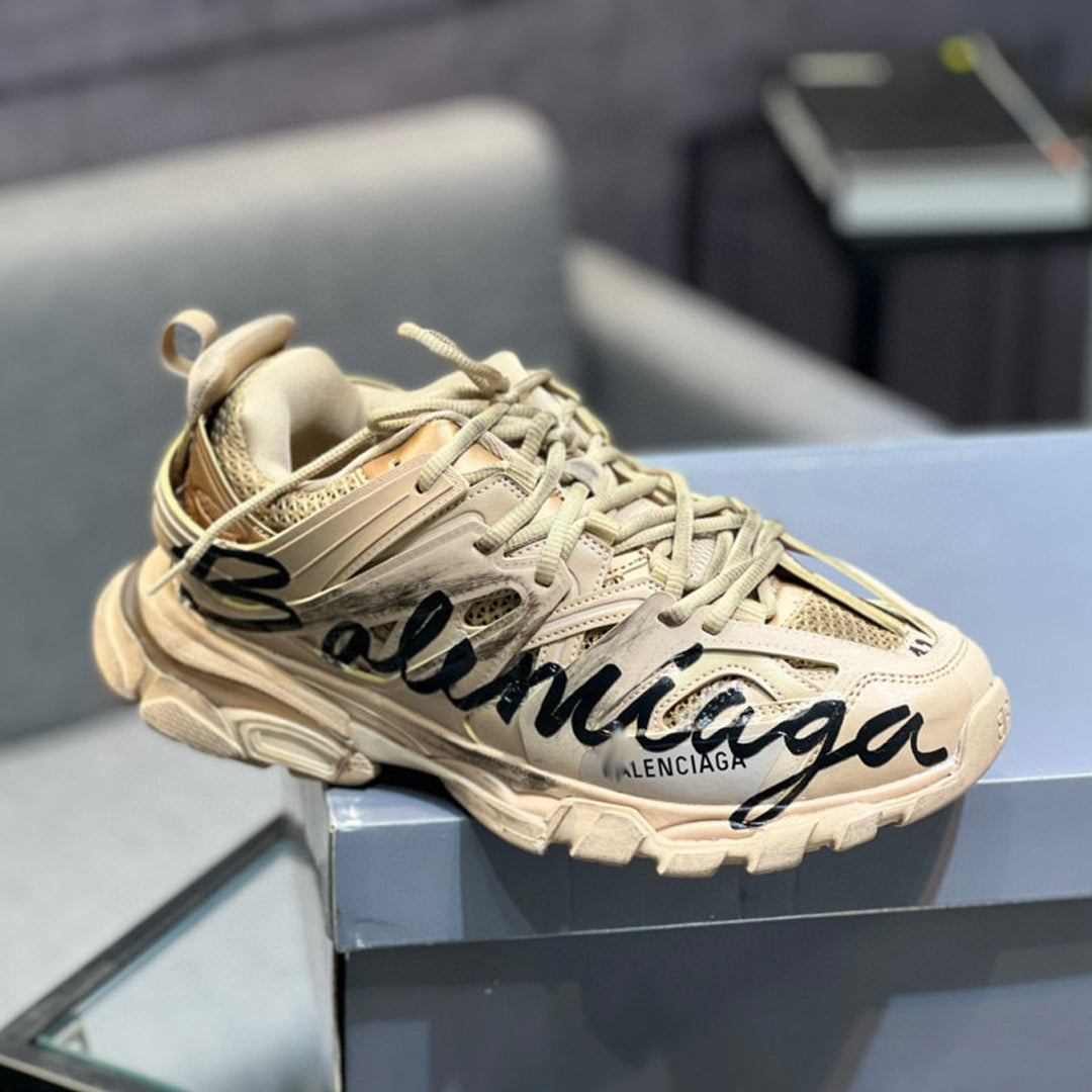 Exclusive Balenciaga Limited Edition Couple's Style Shoe — Style 1 — Size 36 — Side View