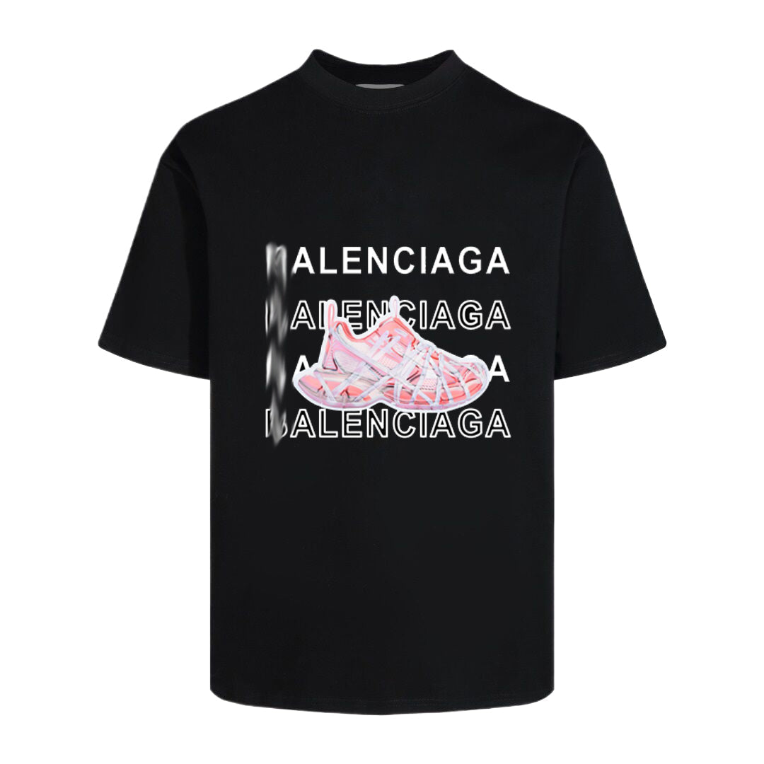 Exclusive Balenciaga  Loose Fit T-shirt — Black — Size XS — Front View