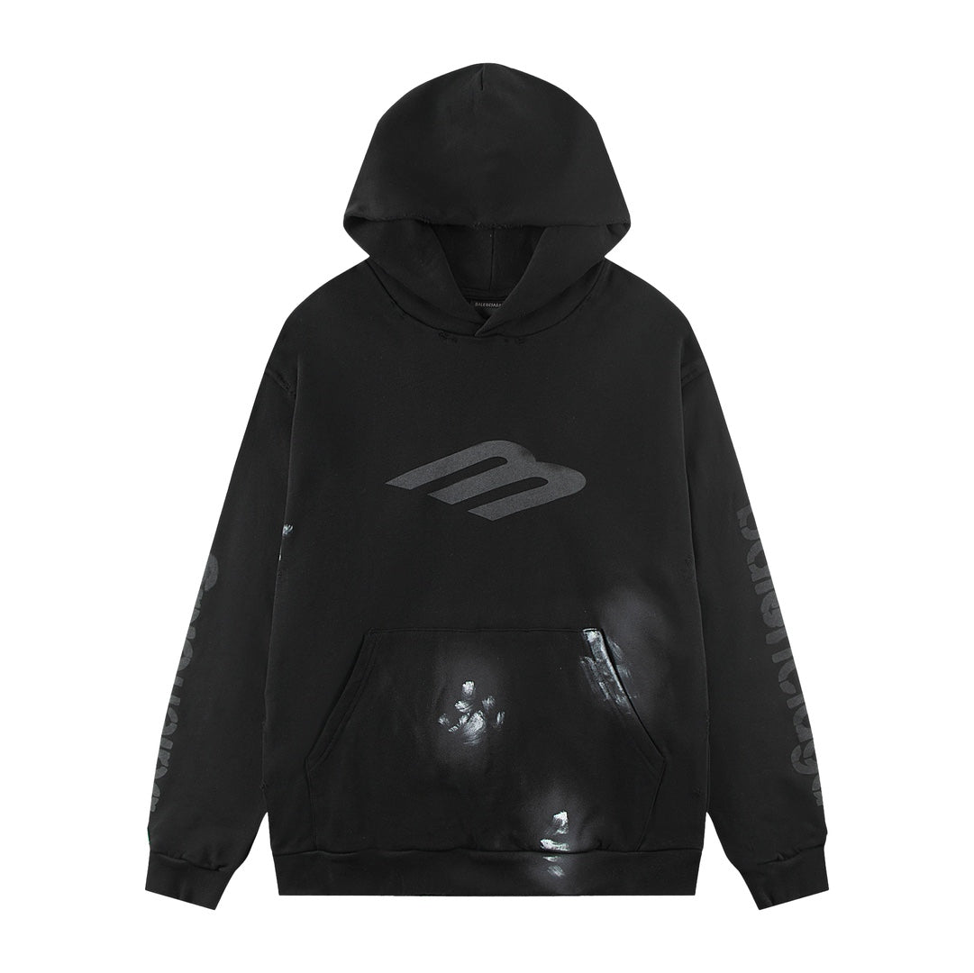 Exclusive Balenciaga Character Hoodie — XS — Front View