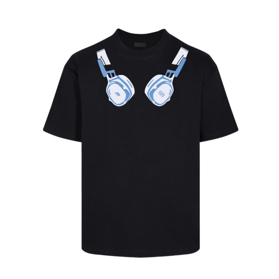 Exclusive Balenciaga Limited Edition T-shirt — Black — Size XS — Side View