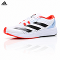 Exclusive Adidas K81801450 Men's Running Shoes — Navy/Pink — Size EU 40 / US M7 / W8.5 / 25CM — Front View
