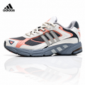 Exclusive Adidas K81801550 Unisex Running Shoes #9 — Grey/Coral — Size EU 36 / US M4 / W5.5 / 23CM — Front View