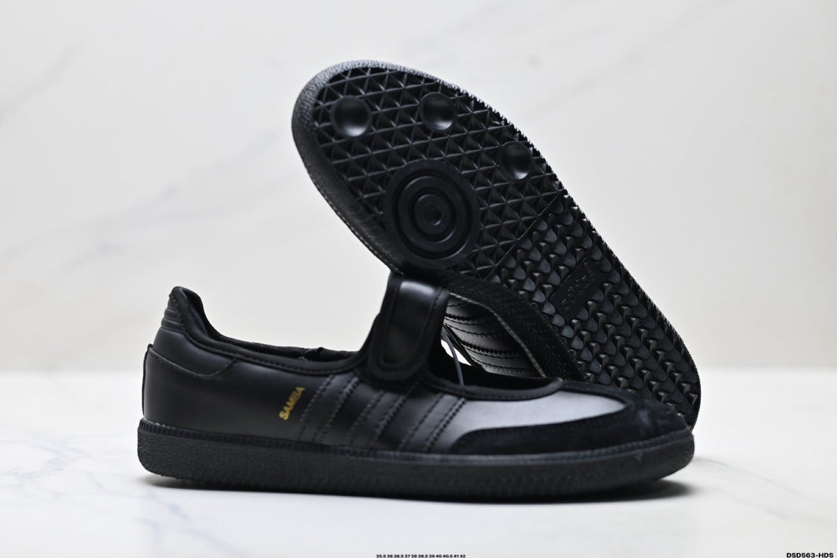 Exclusive Adidas Mary Jane Slip-On Sneakers — Style 1 — Size EU 35.5 / US M3.5 / W5 / 22.5CM — Top View