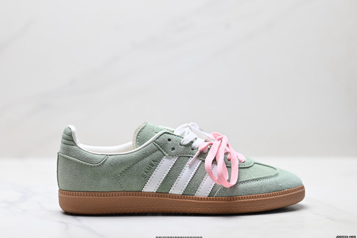 Exclusive Adidas Samba Low-Top Casual Sneakers — Style 1 — Size EU 36 / US M4 / W5.5 / 23CM — Top View