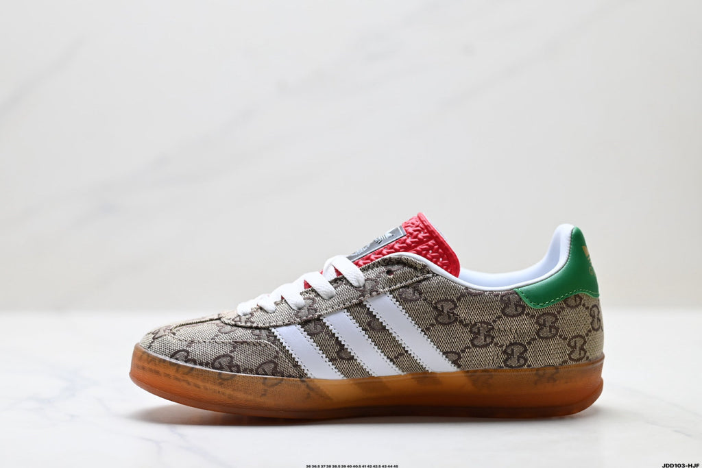Exclusive Adidas Originals Samba GG Monogram Brown Sneakers — EU 36 / US M4 / W5.5 / 23CM — Alternate View 8