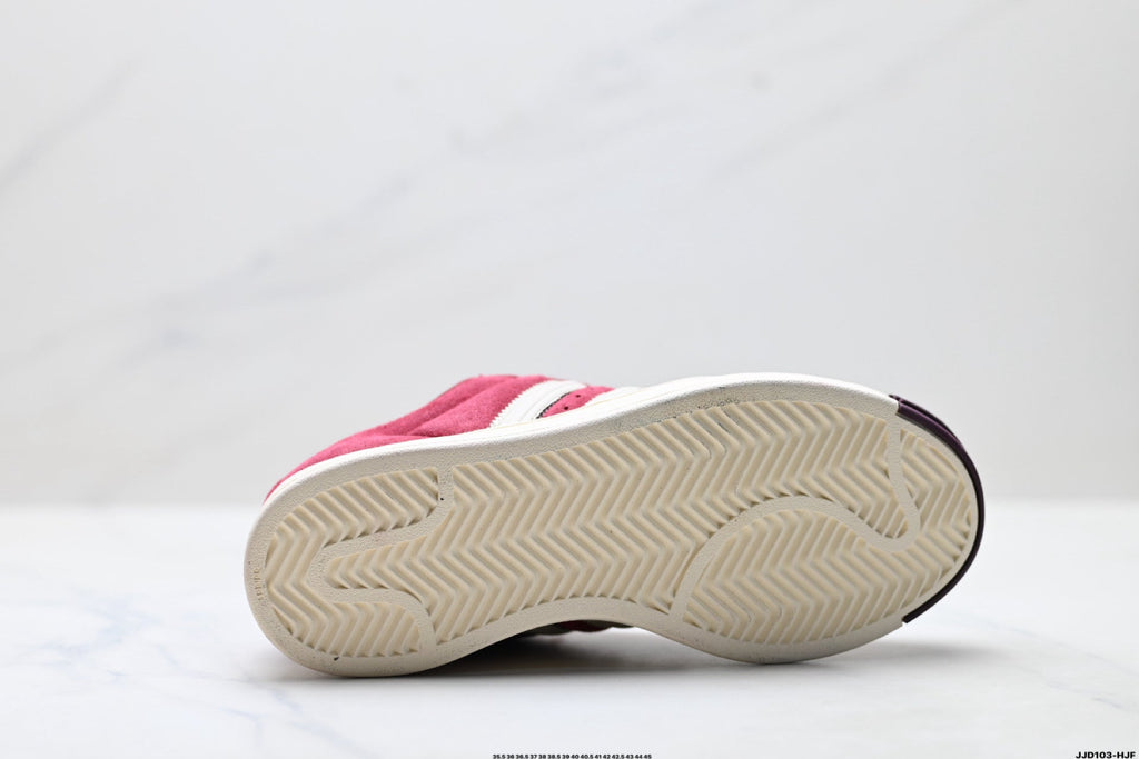 Exclusive Adidas Originals Superstar Platform Burgundy Suede Sneakers — EU 36 / US M4 / W5.5 / 23CM — Alternate View 10