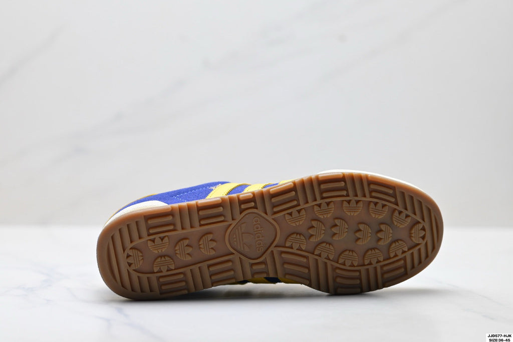 Exclusive Adidas Jeans Classic Suede Sneakers – Blue Yellow Casual Lifestyle Shoes — EU 36 / US M4 / W5.5 / 23CM — Alternate View 10