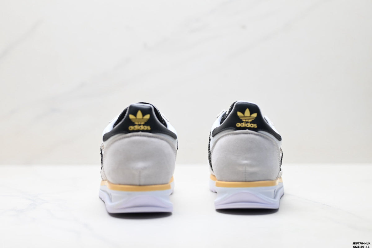Exclusive Adidas SL 72 White Black Retro Sneakers — EU 36 / US M4 / W5.5 / 23CM — Alternate View 9