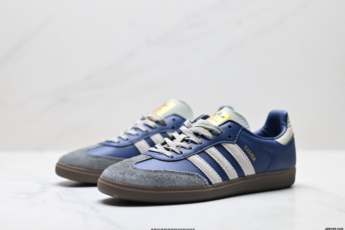 Exclusive Adidas Retro Low Top Sneakers | Classic Football Style Casual Shoes — EU 36 / US M4 / W5.5 / 23CM — Top View