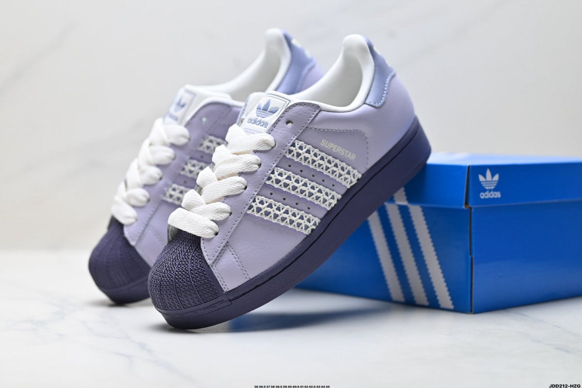 Exclusive Adidas Superstar Sneakers — EU 36 / US M4 / W5.5 / 23CM — Side View