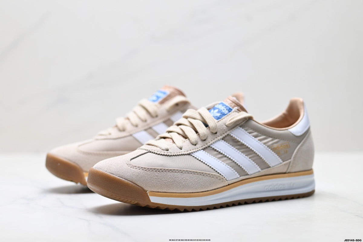Exclusive Adidas SL 72 RS Retro Lifestyle Sneakers — EU 36 / US M4 / W5.5 / 23CM — Top View