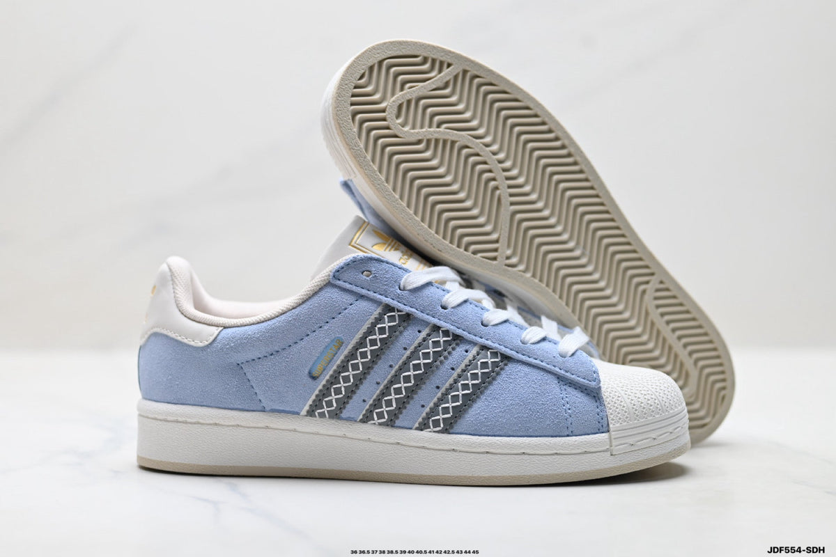 Exclusive Adidas Originals Superstar Classic Shell Toe Sneakers — EU 36 / US M4 / W5.5 / 23CM — Back View