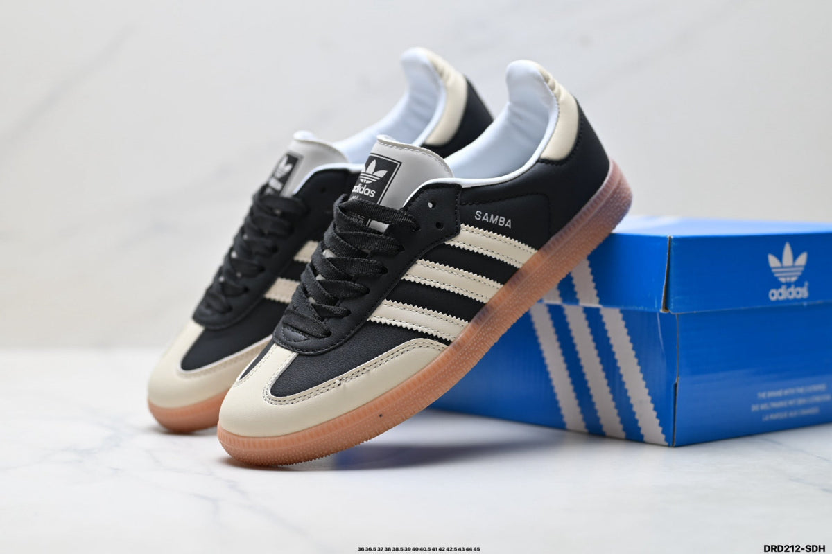 Exclusive Adidas Originals Samba OG Classic Sneakers — EU 36 / US M4 / W5.5 / 23CM — Side View