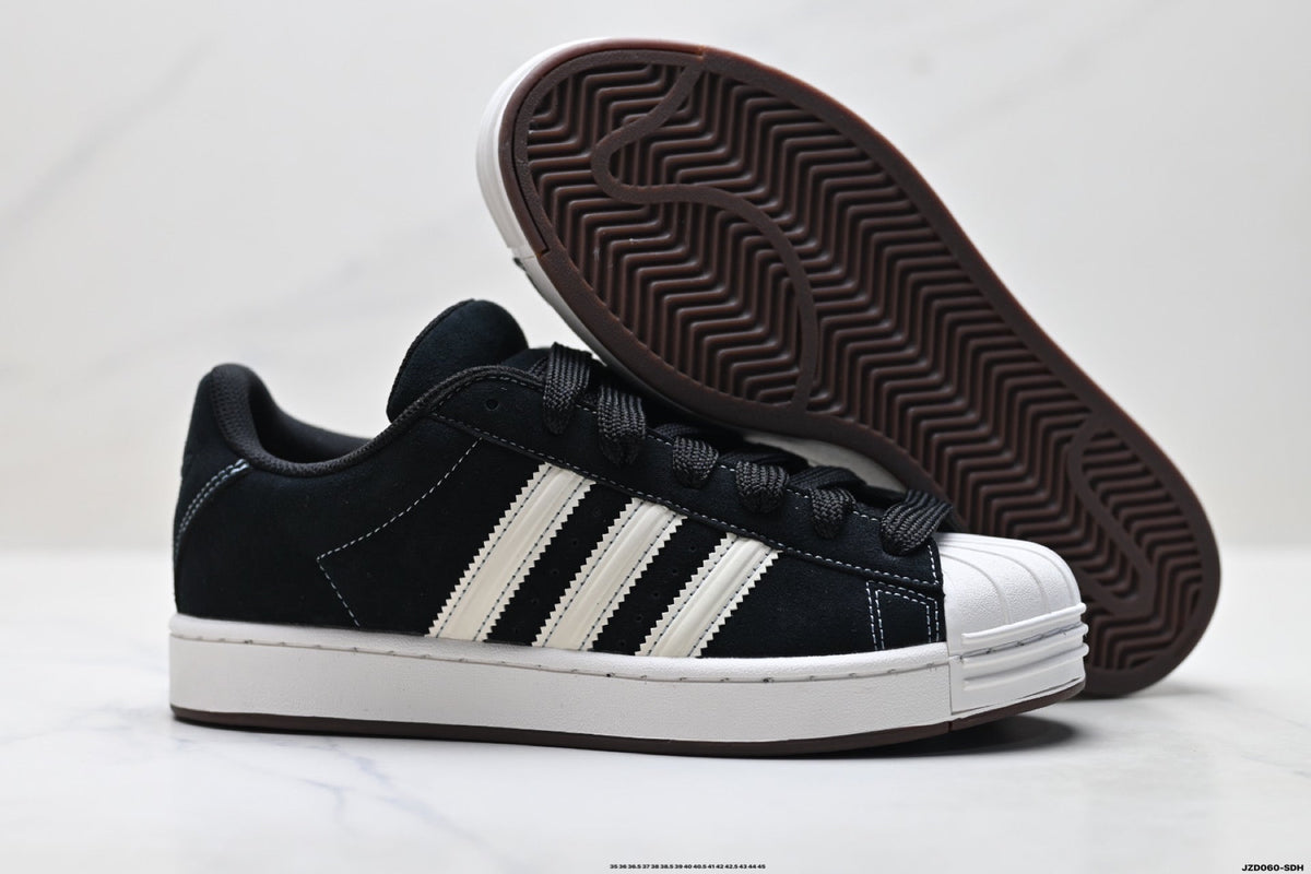 Exclusive Adidas Originals Superstar Classic Sneakers — EU 36 / US M4 / W5.5 / 23CM — Back View